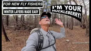 Stay Warm Fly Fishing in Winter - Fly Fishing Gear - Use Layering for Controlling Body Temperature