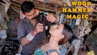 Legendary Street Barber Tok Sen & Back Massage 💥 | Deep Acupressure ASMR | Pure Relaxation