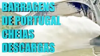Barragens Portugal Cheias Descargas