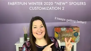 Fabfitfun Winter Spoilers Winter 2020 Customization 2 / NEW Spoiler