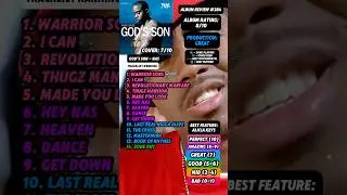 Album Review #284 - God&rsquo;s Son By Nas #fyp #nas #albumreview #rap #hiphop #music #album