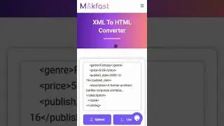 Free XML to HTML Converter | Convert XML to HTML in 3 Simple Steps  #xmltohtml #XMLconverter