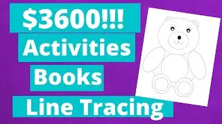 How To Create Line Tracing Images for KDP Low Content Activity Books in PowerPoint