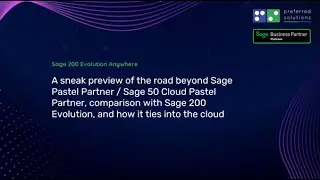 Webinar Recording: Sage 200 Evolution Anywhere