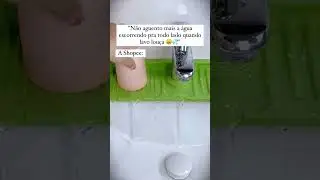 Protetor De Respingo De Torneira De Silicone