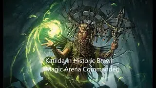 Magic Arena Commander with GW Katilda humans tribal!