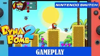 DYNA BOMB 2 NINTENDO SWITCH GAMEPLAY