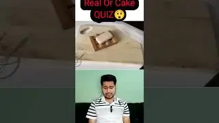 #Real or Cake #Quiz #letsplay together #shorts @BuzzFeedVideo