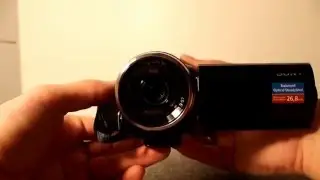 Sony HDR-CX625 краткий обзор, распаковка.