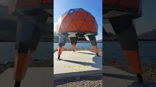 UFO?!No No No #capsulehouse #tinyroom #tinyhouse #starry #spacecraft #housetour #foryou #homestay
