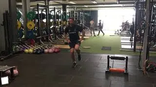 Single leg hop and stick landing - balance