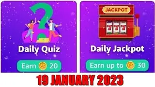 Amazon Fz Coins Quiz Answers Today | Amazon Quiz Today | 19 January 2023