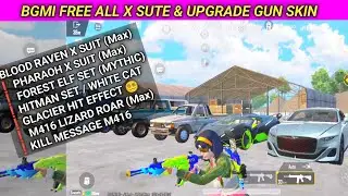 BGMI FREE BLOOD RAVEN X SUIT &bull; BGMI FREE UPGRADE GUN SKIN & CAR SKIN
