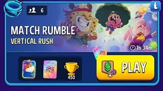 Vertical rush supper sized blow em up match masters rumble today gameplay