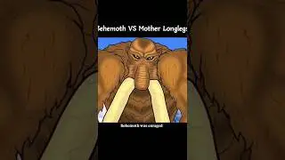 Behemoth&rsquo;s Revenge! ❄️ Behemoth VS Mother Longlegs #Shorts #MonsterBattle #Kaiju