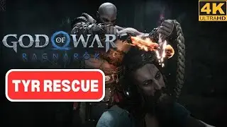 Kratos Rescues Tyr from Odin's Prison: Epic God of War Adventure Unleashed!