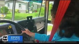 Hundreds of South Florida school bus drivers prepare for first day of classes