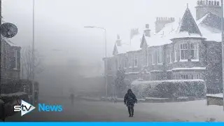 Amber warning as most of Scotland braced for more snow