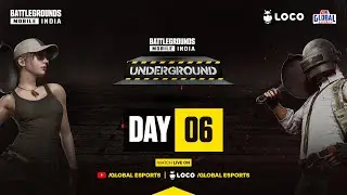 Underground ft. Brawlers, Big Brother | Battlegrounds Mobile India | Presented by Global Esports
