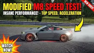 BMW M8 Mobile Game - MS8 to Maximize CP and TUNING 🤯 @DriveZoneOnline #automobile #gaming #bmw 