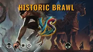 MTG Historic Brawl - Celes, Rune Knight by saitama VS Lumra, Bellow of the Woods by PeRXon