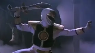 Mighty Morphin Power Rangers - A Ranger Katastrophe - White Ranger vs Goldar and Revolto