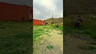 From Overgrown to Clean: 3 Days of Yard Clearing in 1 Minutes! #TimeLapse #fastgardener #landscape