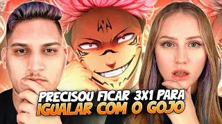 (SOLA ELE ITADORI!!) O Rei (Sukuna) | Daarui - REACT EM CASAL