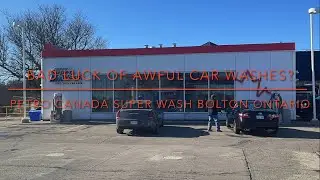 Awful Fast MacNeil Tunnel at a Petro Canada Super Wash in Bolton