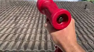 Tile Roof Chemical Application! #pressurewashing #softwashing #drivewaycleaning #surfacecleaning