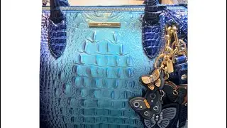 WIMB: Brahman Ombre Melbourne Collection Small Caroline Affinity Satchel Bag July 9,2023