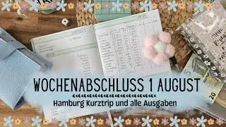 Wochenabschluss 1🌴 Kurztrip nach Hamburg und meine Ausgaben🌼 Geld Sparen