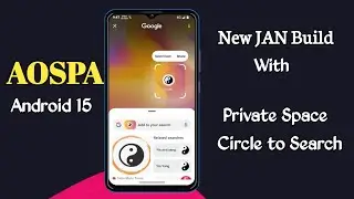 AOSPA beta Vanilla ! Android 15 ! Without flash gapps,launcher Working circle to search ! Mi439