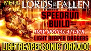 LORDS OF THE FALLEN NEW LIGHTREAPER DAGGER SPEEDRUN BUILD IS THE NEW BEST META INFERNO BUILD !