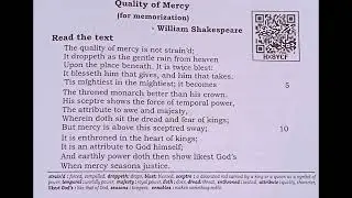 class-10-english-poem-quality of mercy-explaination.