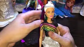 Barbie rainbow sparkle hair review