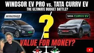 Which is the REAL Value King? Tata Curvv EV vs MG Windsor EV Pro: The ULTIMATE VFM Battle! ⚡