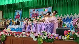 ระบำดอกบัว โรงเรียนบ้านปอยเดิน(อินทรศึกษา)