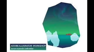 Blend tool Aurora vector tutorial - Adobe Illustrator