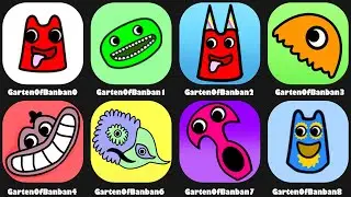 Garten of Banban 0 to 9 Mobile Full Gameplay,Garten of Banban 9 Last Ticket to the Abyss New Bosses