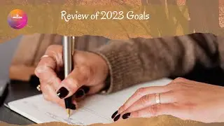 2023 Review Of Goals  | Coffee Chat | Booklet