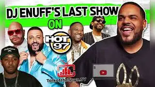 DJ Enuff Last Show On HOT97 w/ DJ Khaled, Fat Joe,  Jim Jones, Ebro, Lil Cease & More AUDIO #djenuff