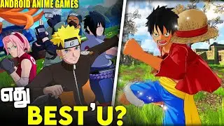 TOP 10 Anime Games for Android🎮தமிழ்