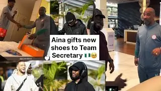 CHELLE books 2nd Training Tonight... AINA Gives Birthday Gift to Super Eagles Team Secretary...