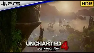 (PS5) Uncharted 4 Chapter 21 Brother&rsquo;s Keeper | PS5 Full HDR Gameplay Walkthrough (No Commentary)