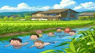 Peaceful life in Countryside ☘️🌿 #anime #2025videos #cooking
