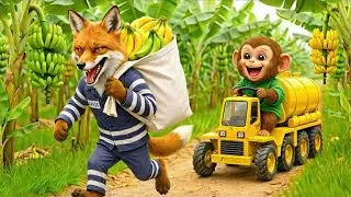Monkey Nina Trims Fur on the Farm and Crafts a Tiger Hat for Kittens at Home Tonight Magic Tale Fun