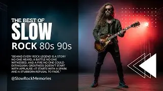 Slow Rock  80s 90s &bull; Moody Riffs & Heartfelt Rock Vibes