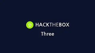 HackTheBox | Starting Point | Tier 1 | Three