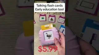 Rechargeable Flash Cards for Early Learning! #kids #education #earlyeducation